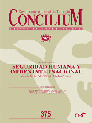 cover image of Seguridad humana y orden internacional